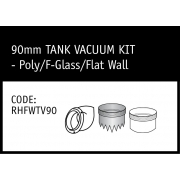 Marley 90mm Tank Vacuum Kit - Poly/F-Glass/Flat Wall 